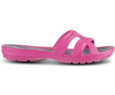 AQUA SPEED Women's Panama Pool Shoes Rožinė/Pilkas
