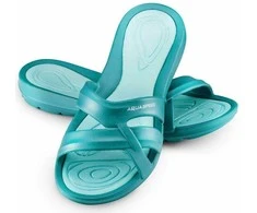 AQUA SPEED Women's Panama Pool Shoes Turquoise