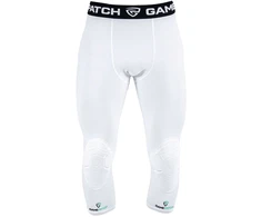 GAMEPATCH 3/4 Tights With Knee Padding Baltas