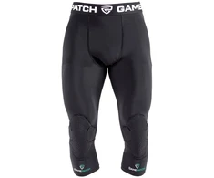 GAMEPATCH 3/4 Tights With Knee Padding Juodas