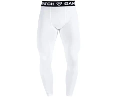 GAMEPATCH Compression Pants Baltas