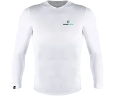 GAMEPATCH Compression Shirt Long Sleeves Baltas