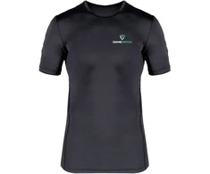 GAMEPATCH Compression Shirt Short Sleeves Juodas