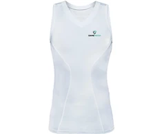 GAMEPATCH Compression Shirt Sleeveless Baltas