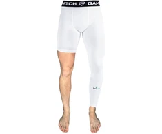 GAMEPATCH Single Leg Tights Baltas (Left)