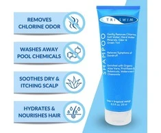 TRISWIM Chlorine Removing Hair Šampūnas For Swimmers Lime Tropical Mango (251ml)