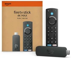 Išmanusis televizijos priedėlis „Amazon Fire TV Stick 4K Max“ su „Wi-Fi 6E“ ir „Ambient TV“ funkcija