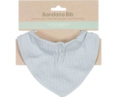 Little Dutch Bryndáček bandana Pure Soft Mėlyna
