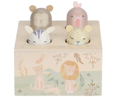 Little Dutch Wooden Pop­up Toy ´Safari Friends´ FSC