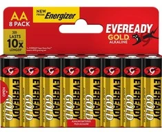 Energizer battery Eveready Gold AA DHP8