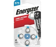 ENERGIZER 675 ZINC AIR TL4