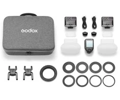 Fotografijos įranga - Godox MF12 DK1 Dental Flash Kit TTL Wireless Flash