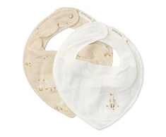 Little Dutch Bryndáček bandana 2 ks Husa Newborn Naturals