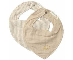 Little Dutch Bryndáček bandana 2 ks Pure Soft rusvai gelsvas