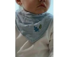 Little Dutch Bryndáček bandana 2 ks Pure Denim Mėlyna