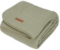 Little Dutch bassinet blanket ´Pure Olive´ 70 x 100 cm