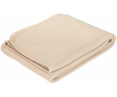 Little Dutch Bassinet summer blanket ´Pure rusvai gelsvas´ 70×100 cm