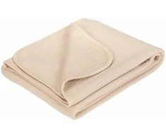 Little Dutch Bassinet summer blanket ´Pure rusvai gelsvas´ 70×100 cm