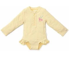 Little Dutch Maudymosi kostiumėlis ilgomis rankovėmis ´Ocean Treasures Geltona´ - 62/68