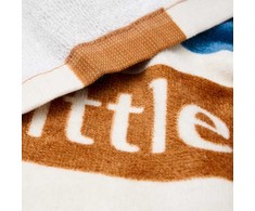 Rankšluostis Little Dutch Beach towel ´Ocean World Brown Stripe´ 60×120 cm