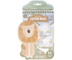 Little Dutch Coloring Book Lion ´Safari Friends´