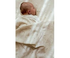 Little Dutch Cot blanket fleece `Little Goose´ 110×140 cm
