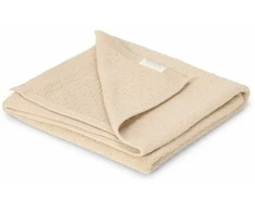 Little Dutch Cot blanket knitted `Pure Soft rusvai gelsvas´ 110×140 cm