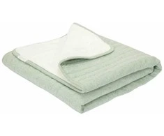 Little Dutch Cot blanket `Pure Sage´ 110×140 cm