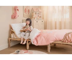 Little Dutch Cot Duvet Cover ´Blooming Safari´ 100x140 + 40x60 cm