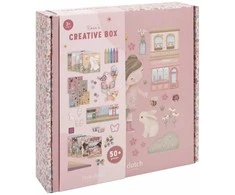 Little Dutch Kūrybinė dėžė XL ´Rosa &amp; Friends´