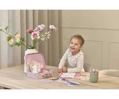 LITTLE DUTCH Art rinkinys - Creative lagaminas Rosa &amp; Friends