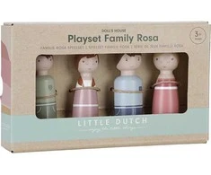 Little Dutch Lėlių namelio papildymo rinkinys ´Rosa Family´