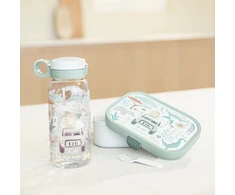 Little Dutch Drinking Bottle with Flip Cap ´Safari Friends´ 600 ml
