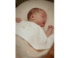 Little Dutch Fitted cot sheet ´Moon &amp; Stars´ 70 x 140/150 cm