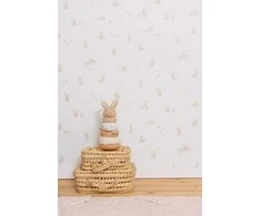 Little Dutch Fleece Wallpaper ´Baby Bunny´