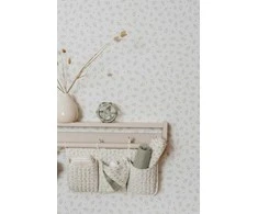 Little Dutch Fleece Wallpaper ´Blueberry Leaves´