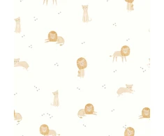 Little Dutch Fleece Wallpaper ´Safari Leo´