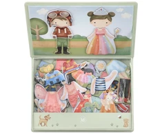 Little Dutch Magnetic Play Board ´Dress ­Up Jim &amp; Rosa´ FSC