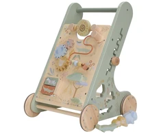 Little Dutch Multi-activity Baby Walker ´Safari Friends´ FSC wood
