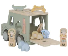 Little Dutch Shape Sorter Safari Car ´Safari Friends´ FSC