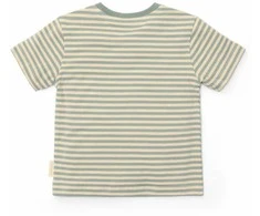 Little Dutch Marškiniai trumpomis rankovėmis ´Forest Žalias Stripe´ - 80