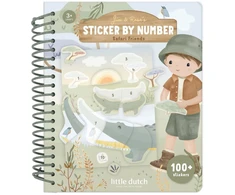 Little Dutch Sticker Booklet by Numbers ´Safari Friends Jim´