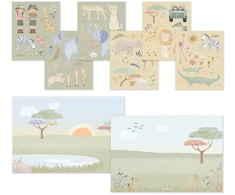 Little Dutch Sticker Story Booklet ´Safari Friends´