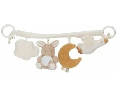 Little Dutch Vežimėlio žaislų grandinėlė ´Newborn Naturals´