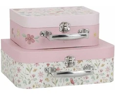 Little Dutch – lagaminų rinkinys Fairy Garden pink (LD7344)
