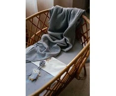 Little Dutch sauskelnės 120x120 cm su „Pure Denim“ Mėlyna raštu