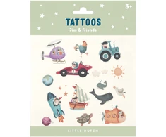 Little Dutch Tatuiruotės ´Jim &amp; Friends´