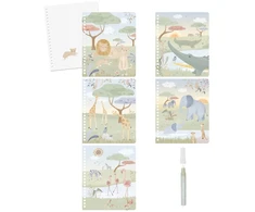 Little Dutch Vanduo Color Book ´Jim &amp; Safari Friends´