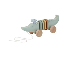Little Dutch Wooden Pull Crocodile `Safari Friends` FSC