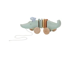 Little Dutch Wooden Pull Crocodile `Safari Friends` FSC